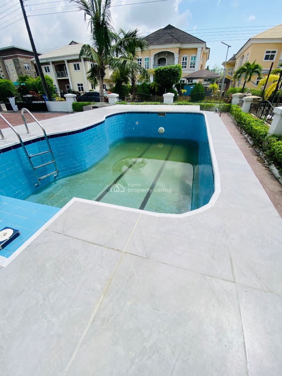 5-bedroom Home with Pool & 2-room Bq on 800sqm, Northern Foreshore Estate, Chevron, Lekki, Lagos, Detached Duplex for Sale