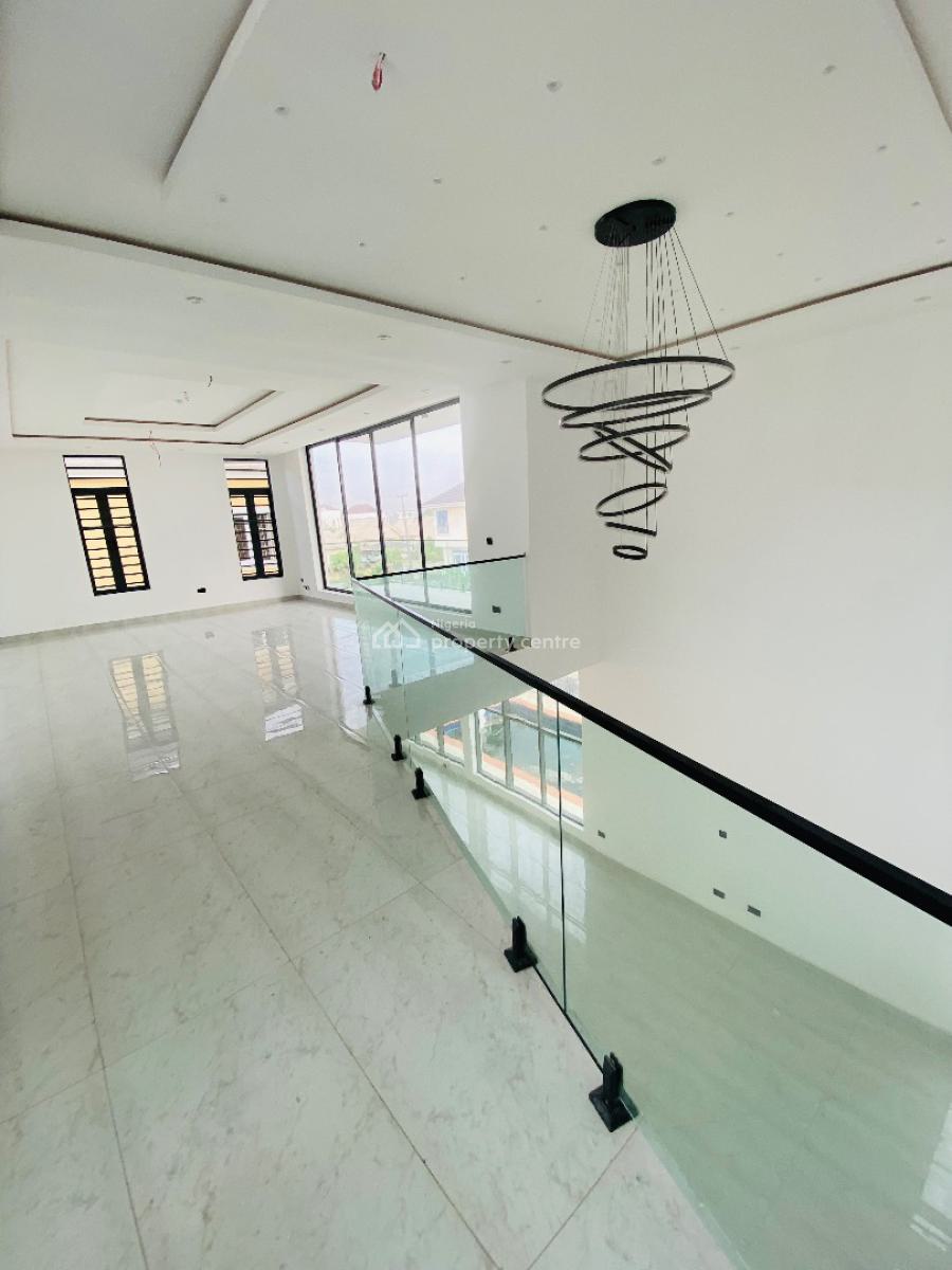 5-bedroom Home with Cinema, Pool & 2-room Bq, Northern Foreshore, Chevron Drive, Lekki, Lagos, Detached Duplex for Sale