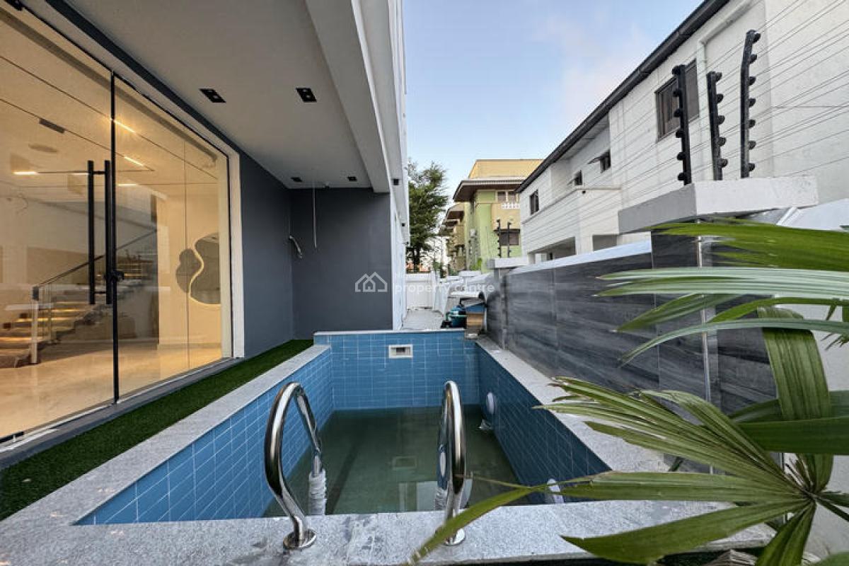 Luxury 5 Bedroom Detached House with Pool, Cinema and Bq, Lekki Phase 1, Lekki, Lagos, Detached Duplex for Sale