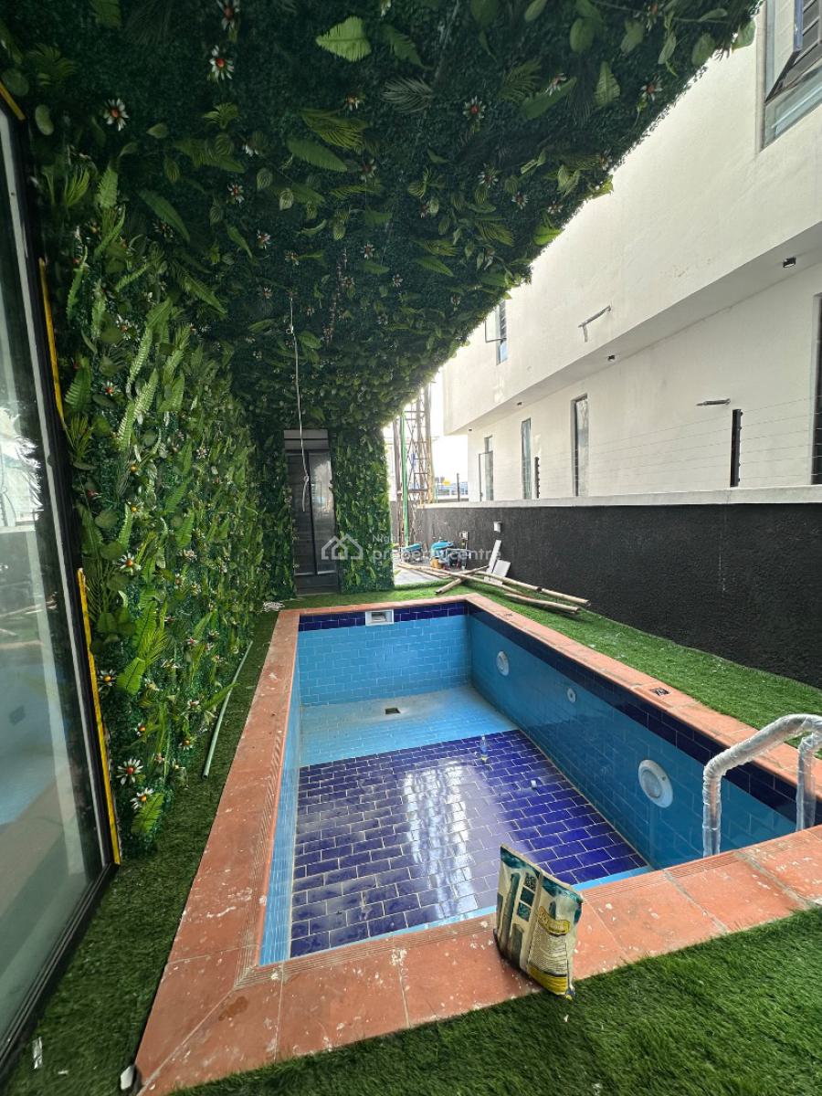 Beautifully Built 5 Bedroom Detached Duplex with Bq, Pool and Cinema, Ikota, Lekki, Lagos, Detached Duplex for Sale