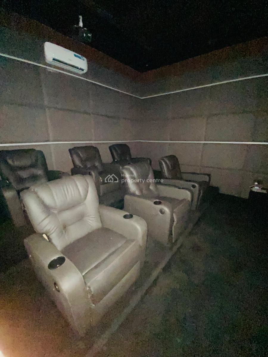 Luxury 5-bedroom Home with Cinema, Elevator and Pool, Northern Foreshore, Chevron Drive, Lekki, Lagos, Detached Duplex for Sale