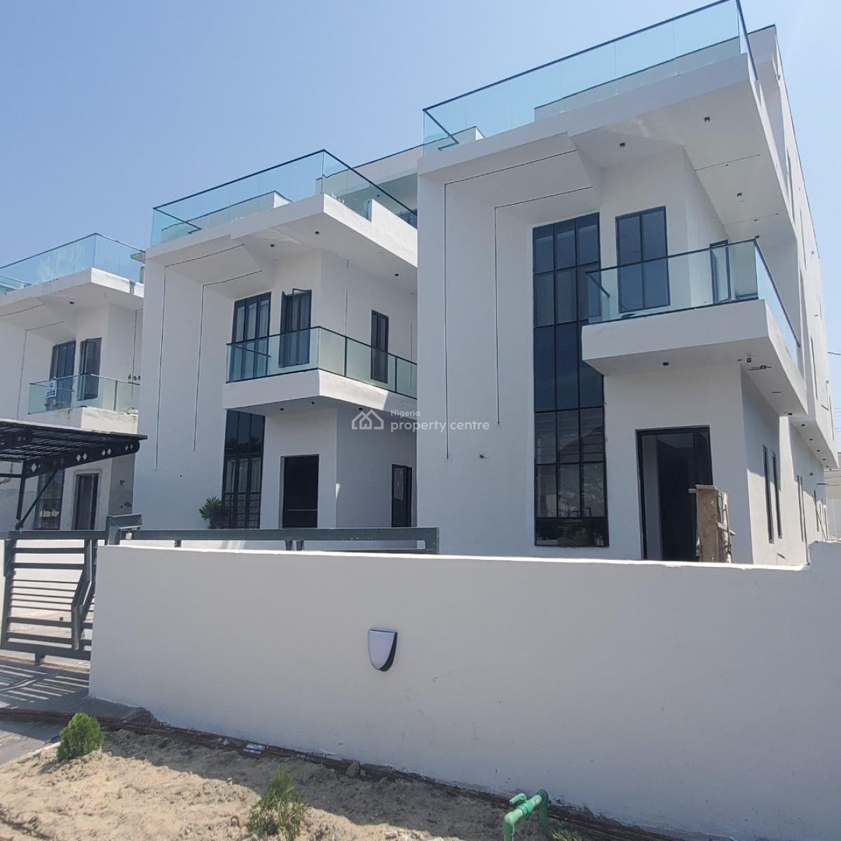 Excellent 6 Bedroom Duplex with a Bq,pool,cinema in a Secured Estate, Orchid, Lekki, Lagos, House for Sale