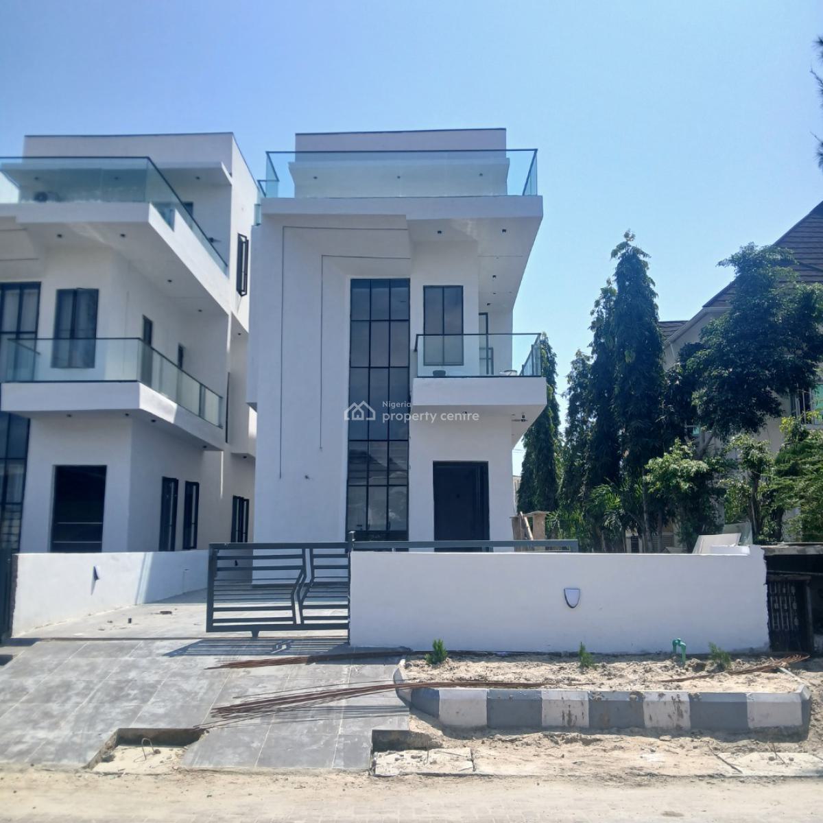 Massive 5 Bedroom Detached Duplex with Swimming Pool, Bq, Chevron Toll Gate ,orchid, Lekki, Lagos, Detached Duplex for Sale