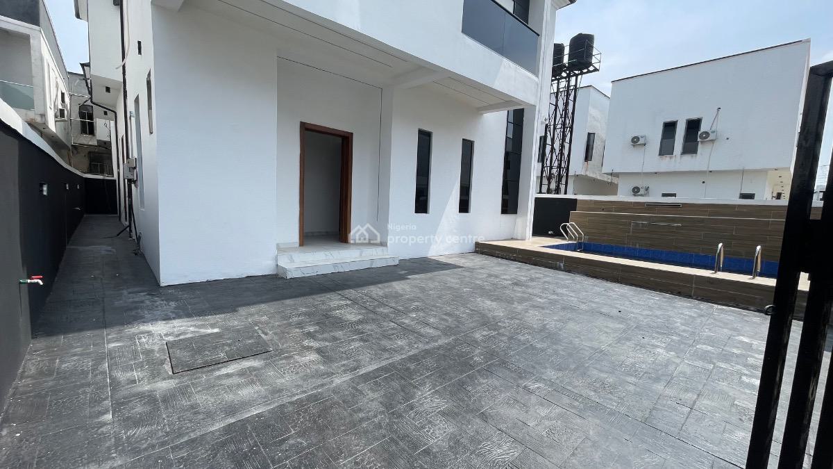 Humongous 5 Bedroom Fully Detached Duplex with a Bq & Swimming Pool, Lekki Palm City, Ajah, Lagos, Detached Duplex for Sale