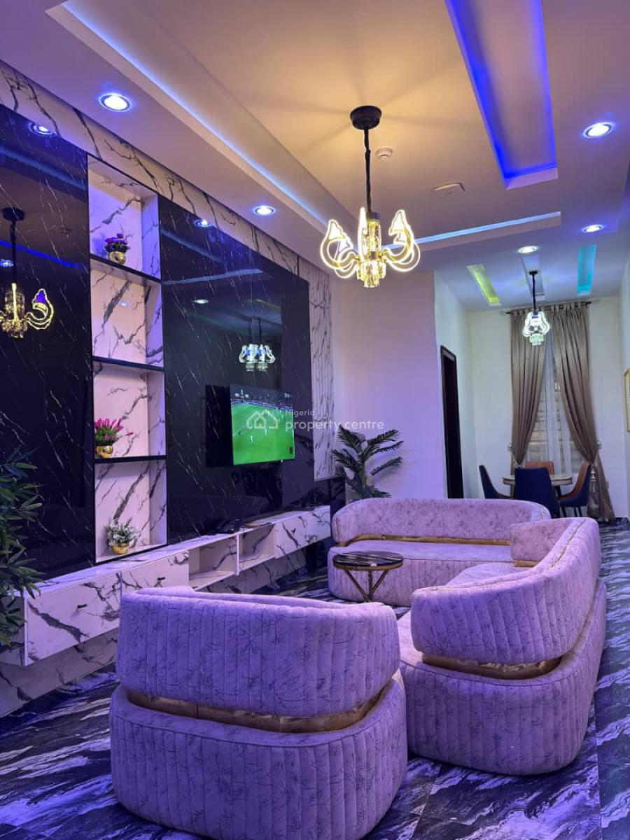 Luxury 2 Bedroom Apartment, Hossana Estate, Ago Palace, Isolo, Lagos, Flat / Apartment Short Let