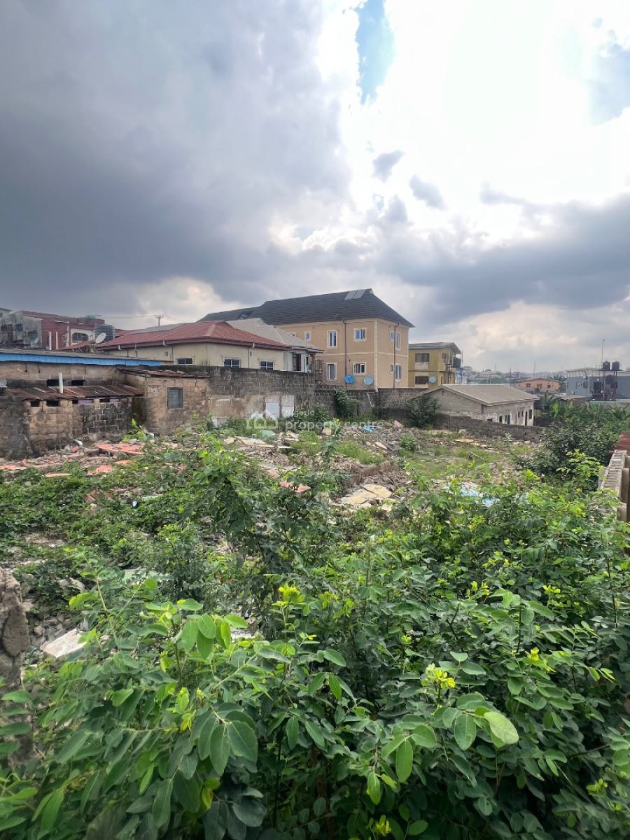 a Dry Bare Land Measuring 683.202sqm Within a Good Location at Ogba, Ogba, Ikeja, Lagos, Mixed-use Land for Sale