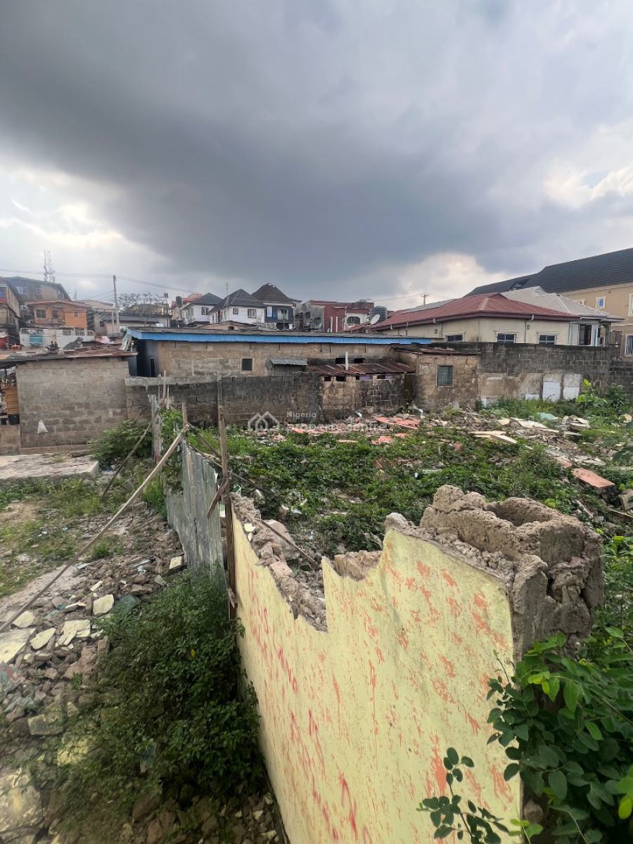 a Dry Bare Land Measuring 683.202sqm Within a Good Location at Ogba, Ogba, Ikeja, Lagos, Mixed-use Land for Sale