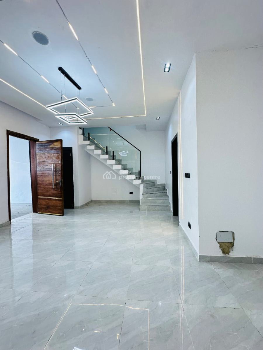 Contemporary 3 Bedroom Terrace Duplex with Bq, Ikota, Lekki, Lagos, Terraced Duplex for Sale