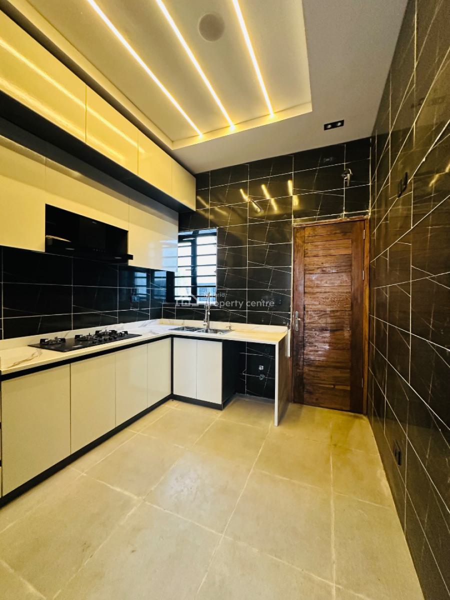 Contemporary 3 Bedroom Terrace Duplex with Bq, Ikota, Lekki, Lagos, Terraced Duplex for Sale