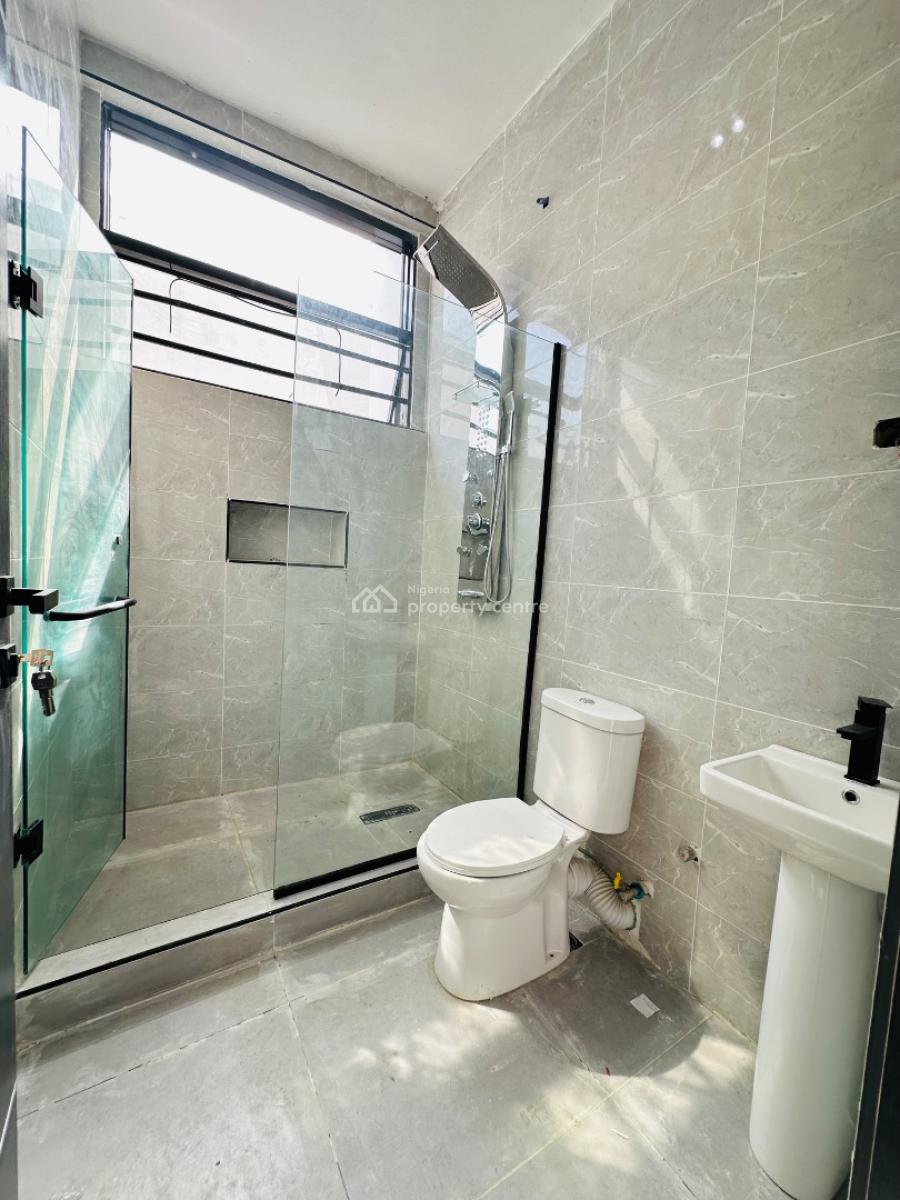 Contemporary 3 Bedroom Terrace Duplex with Bq, Ikota, Lekki, Lagos, Terraced Duplex for Sale