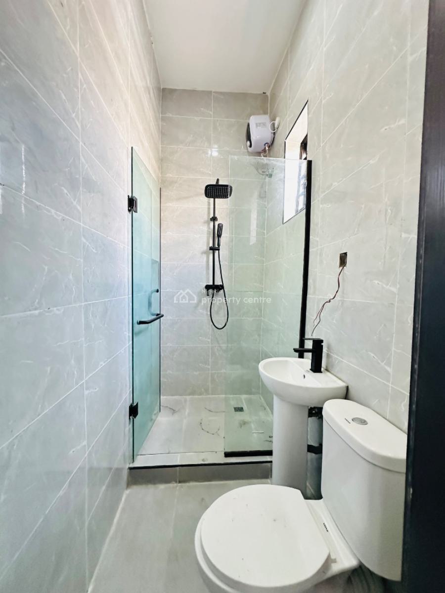 Contemporary 3 Bedroom Terrace Duplex with Bq, Ikota, Lekki, Lagos, Terraced Duplex for Sale