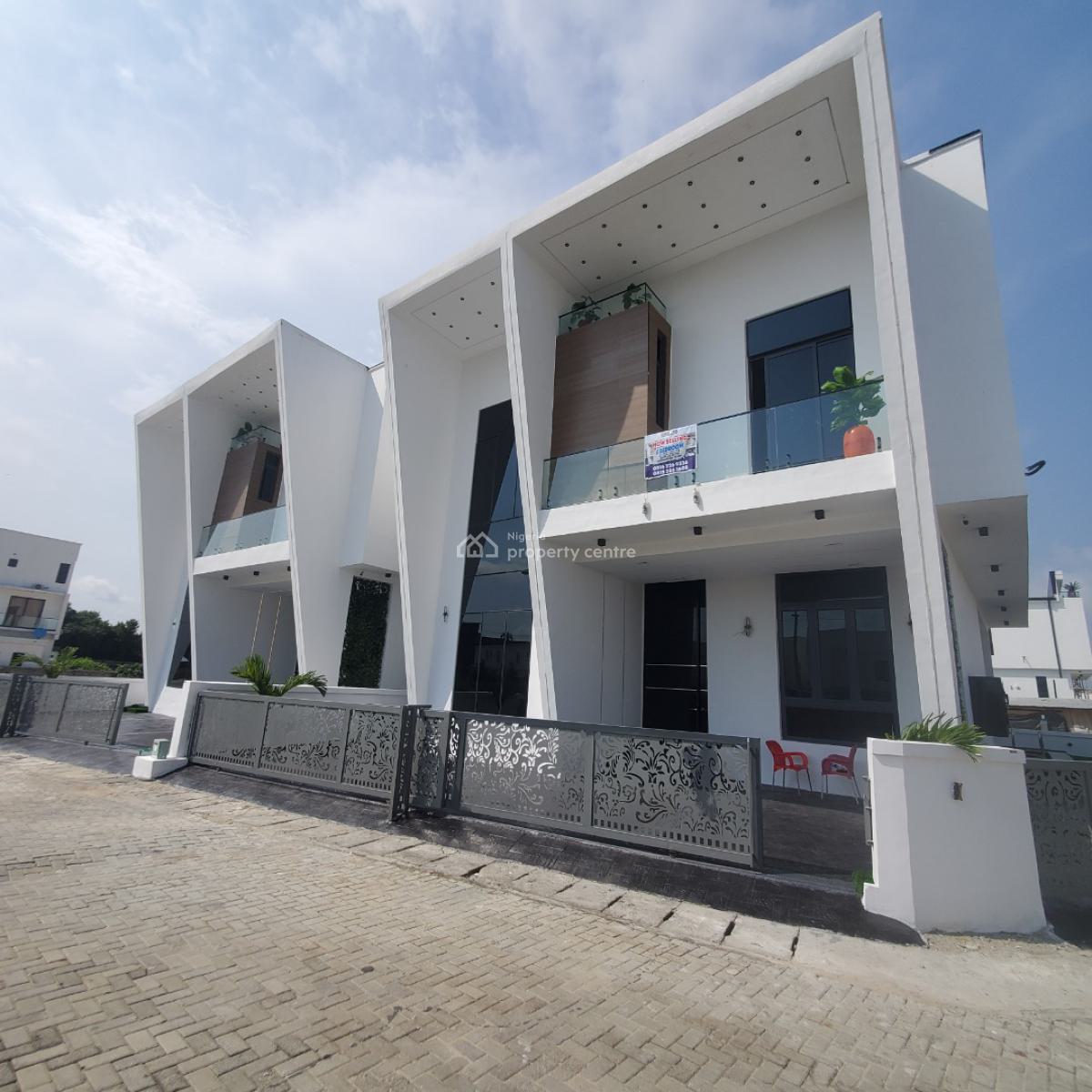 Luxurious 5bedroom Duplex with a Bq,pool Within a Secured Estate, Orchid, Lekki, Lagos, House for Sale