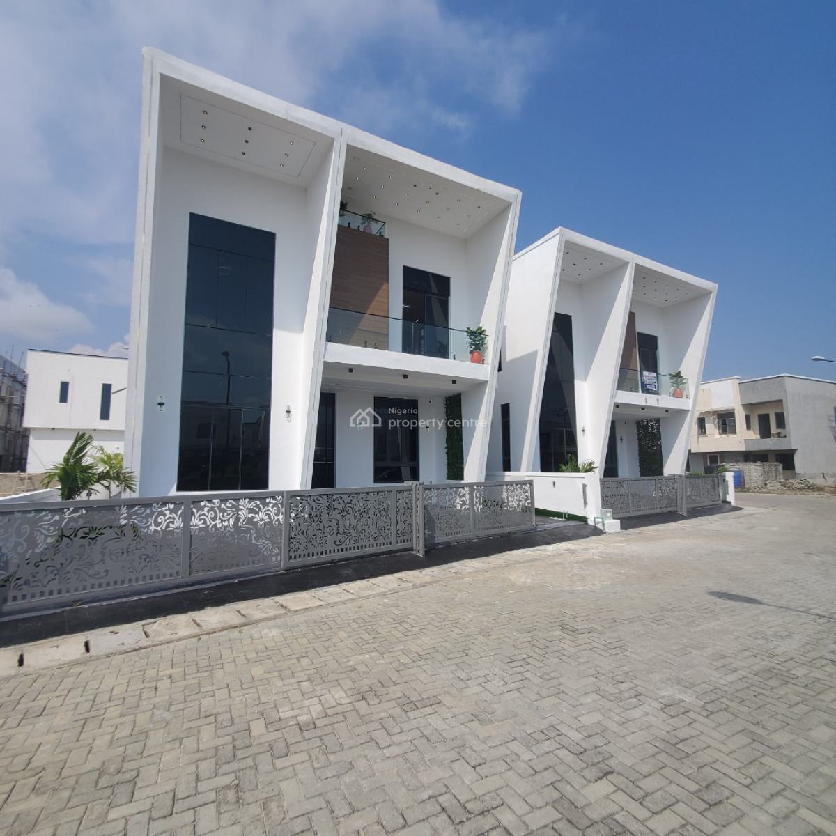 Luxurious 5bedroom Duplex with a Bq,pool Within a Secured Estate, Orchid, Lekki, Lagos, House for Sale
