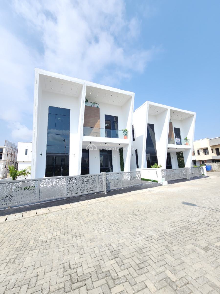 Luxury 5 Bedroom Detached Duplex with Bq, Pool, Chevron Toll Gate, Lekki, Lagos, Detached Duplex for Sale
