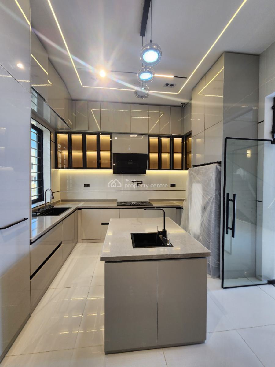 Luxury 5 Bedroom Detached Duplex with Bq, Pool, Chevron Toll Gate, Lekki, Lagos, Detached Duplex for Sale