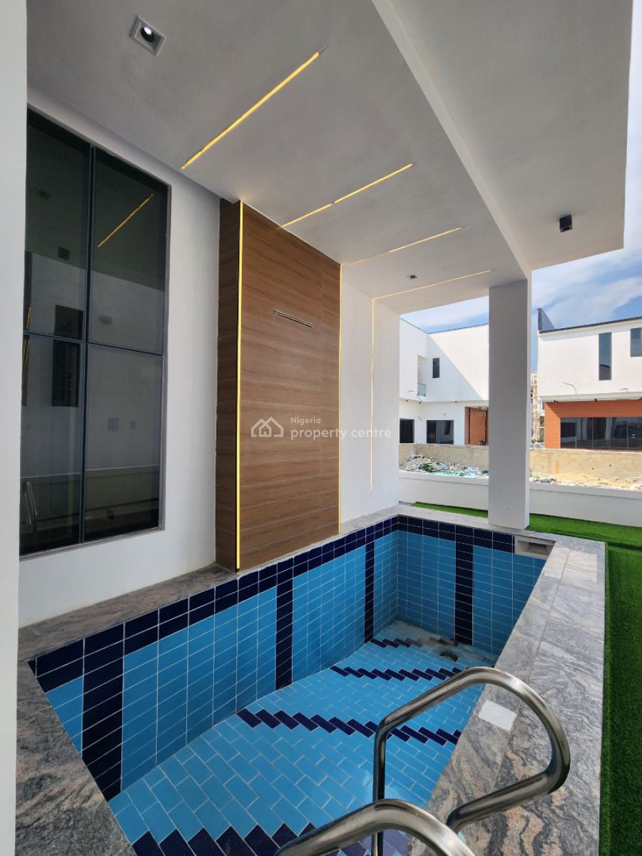 Luxury 5 Bedroom Detached Duplex with Bq, Pool, Chevron Toll Gate, Lekki, Lagos, Detached Duplex for Sale