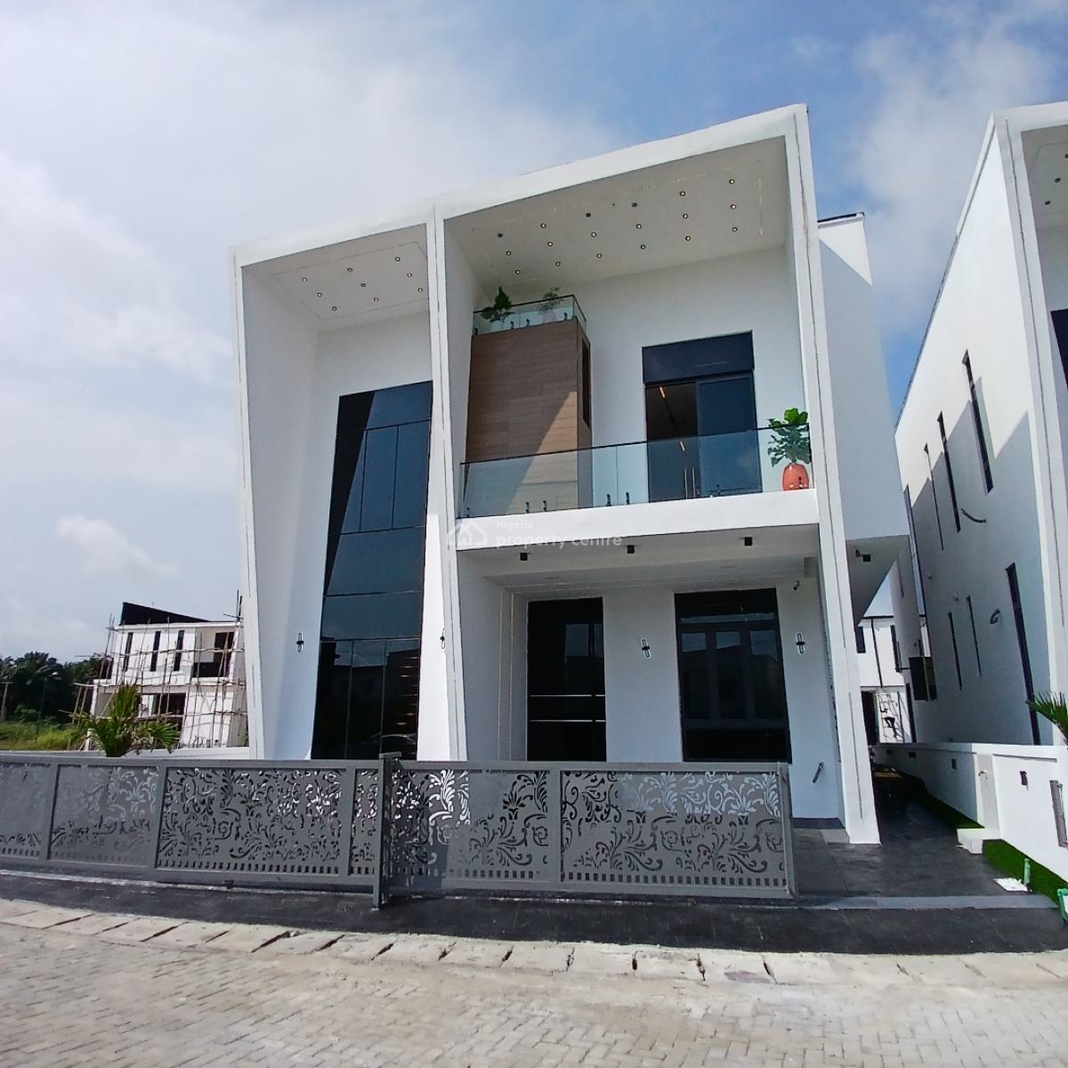 Aesthetically Pleasing 5 Bedroom Detached Duplex with Swimming Pool, Chevron Conservation Center, Lekki, Lagos, Detached Duplex for Sale