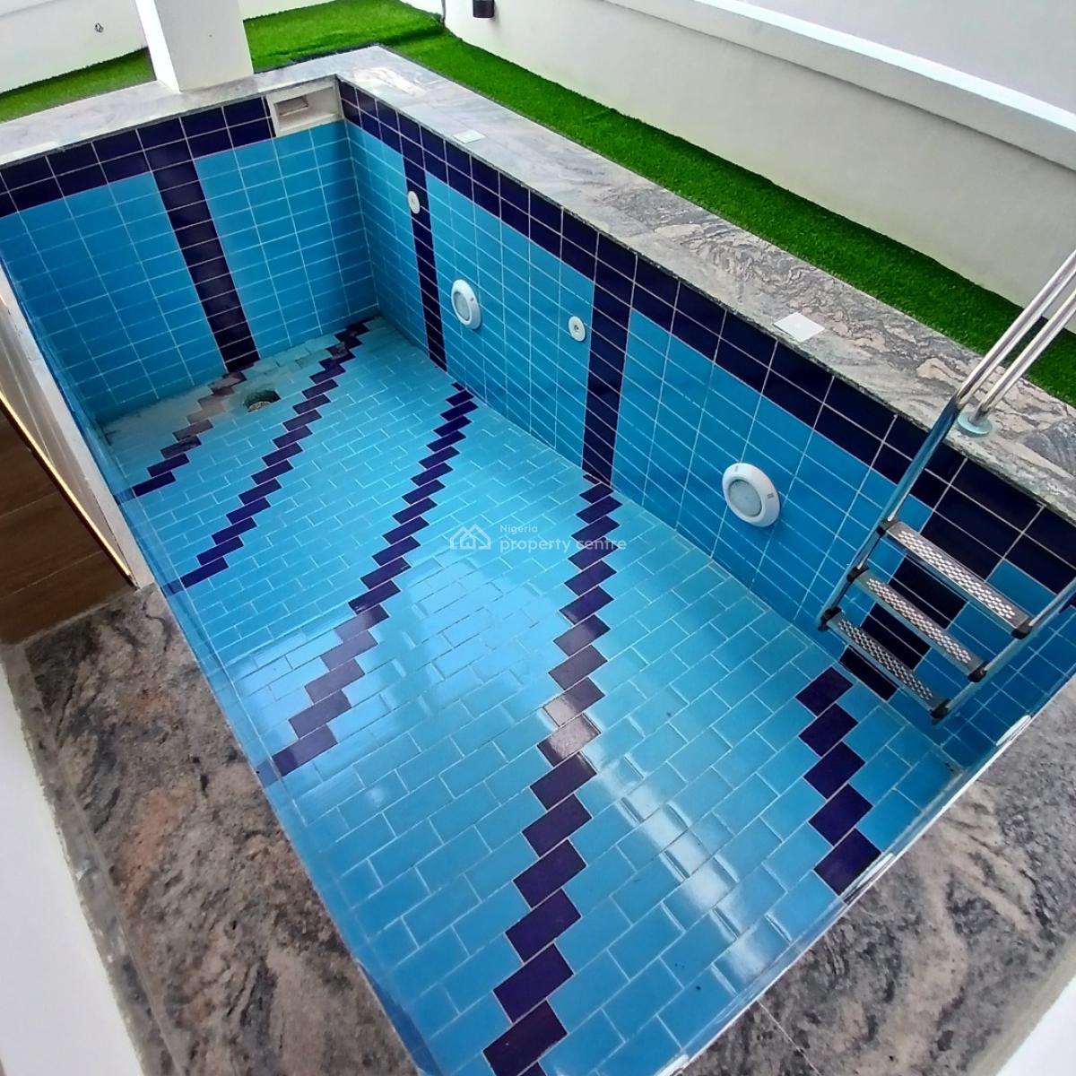 Aesthetically Pleasing 5 Bedroom Detached Duplex with Swimming Pool, Chevron Conservation Center, Lekki, Lagos, Detached Duplex for Sale