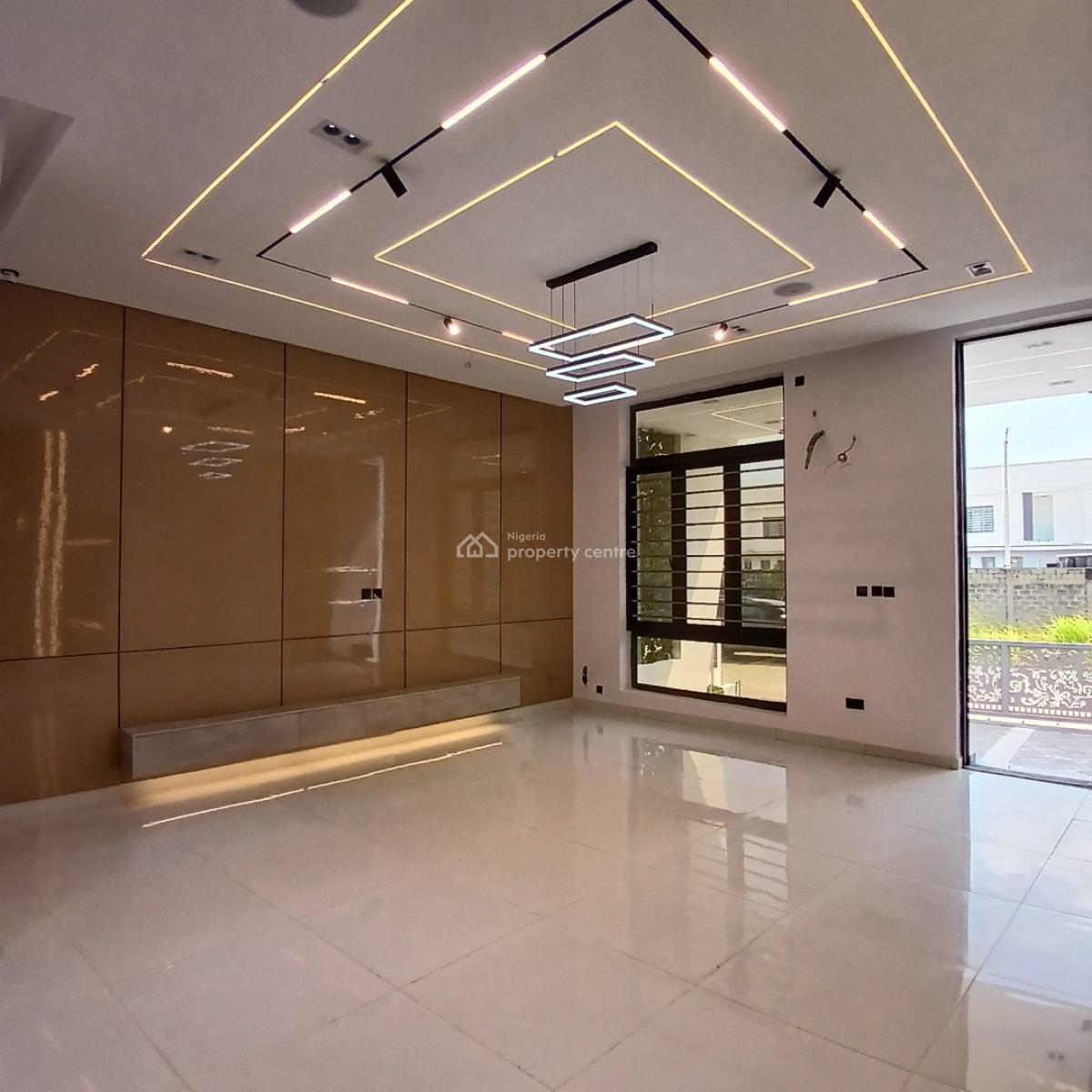 Aesthetically Pleasing 5 Bedroom Detached Duplex with Swimming Pool, Chevron Conservation Center, Lekki, Lagos, Detached Duplex for Sale