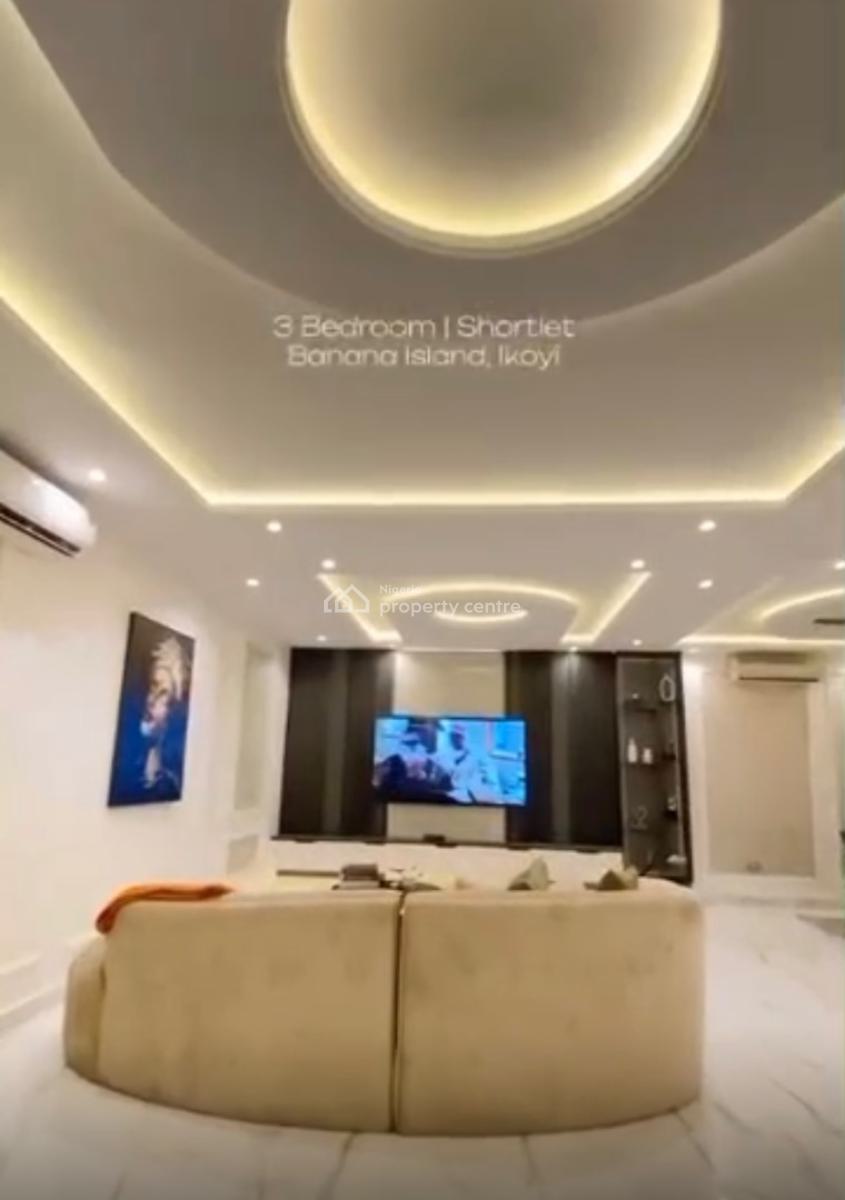 3 Bedroom Apartment, Banana Island, Ikoyi, Lagos, Flat / Apartment Short Let