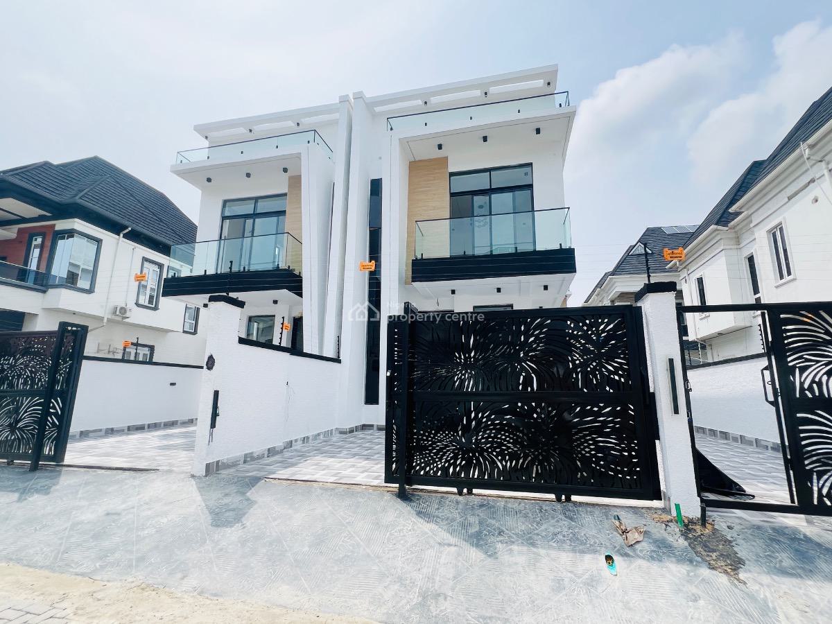 Lovely 4 Bedroom Duplex with Bq, Orchid Road Lekki, Lekki Phase 2, Lekki, Lagos, Semi-detached Duplex for Sale