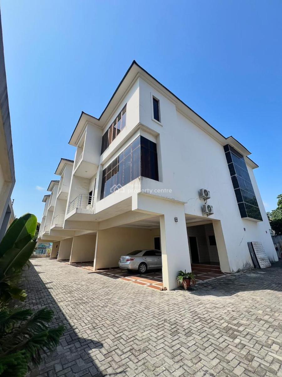 Spacious Furnished 4 Bedroom Terrace Duplex with Pool and Snooker, Victoria Island (vi), Lagos, Terraced Duplex for Rent