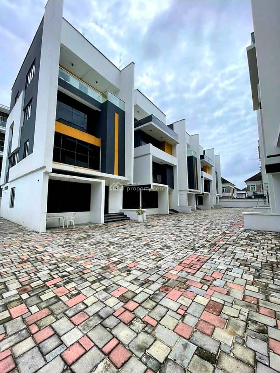 Luxury 4 Bedroom Fully Detached Duplex with Bq, Chevron, Lekki, Lagos, Detached Duplex for Sale