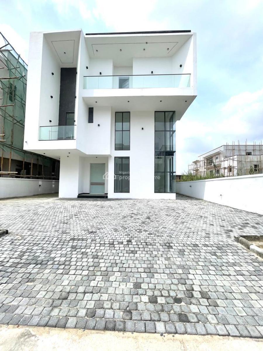 Contemporary 5 Bedroom Fully Detached Duplex with Bq, Ikate Elegushi, Lekki, Lagos, Detached Duplex for Sale