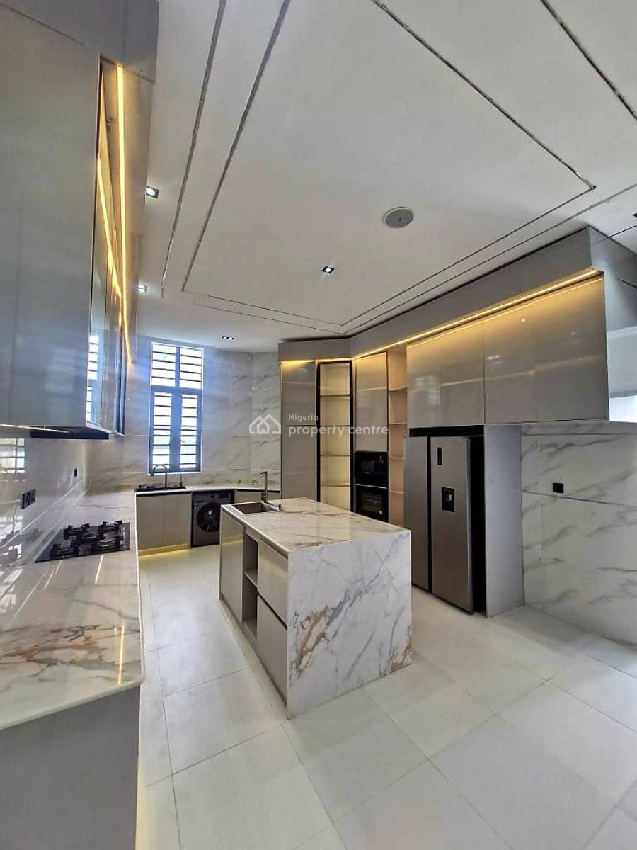 Massive 5 Bedroom Fully Automated Smart Home, Chevron, Lekki, Lagos, Detached Duplex for Sale