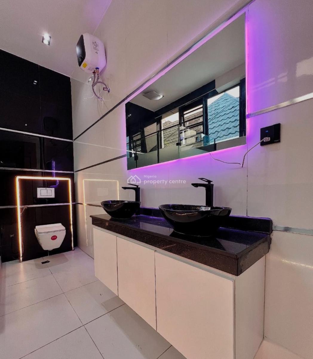 Contemporary 5 Bedroom Fully Detached Duplex with Bq, Ajah, Lagos, Semi-detached Bungalow for Sale