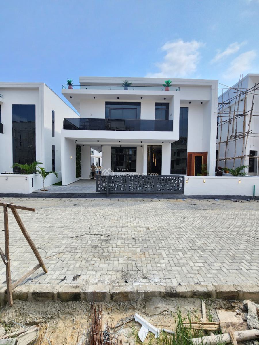 Premium 5 Bedroom Detached Duplex with Bq, & Pool, Chevron Toll Gate, Lekki, Lagos, Detached Duplex for Sale