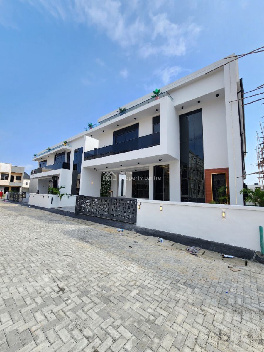 Premium 5 Bedroom Detached Duplex with Bq, & Pool, Chevron Toll Gate, Lekki, Lagos, Detached Duplex for Sale