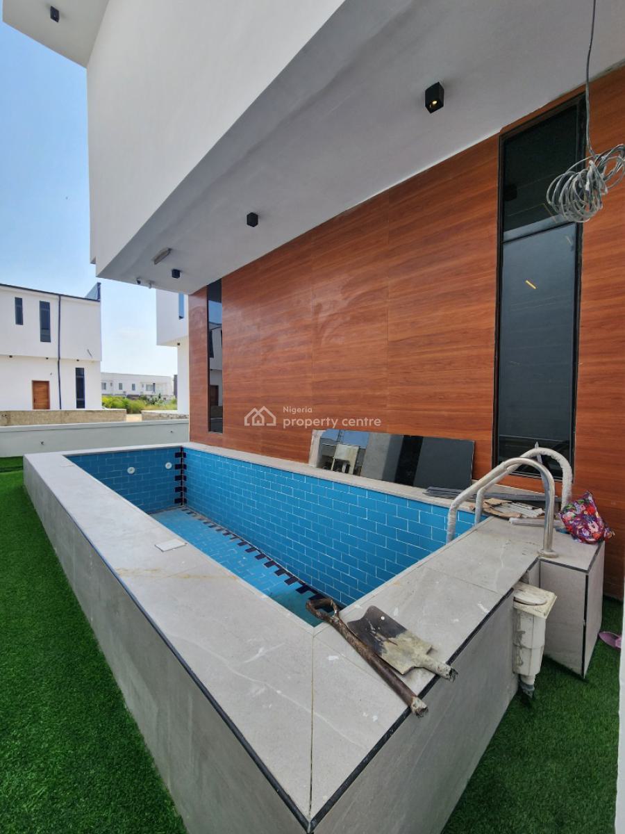 Premium 5 Bedroom Detached Duplex with Bq, & Pool, Chevron Toll Gate, Lekki, Lagos, Detached Duplex for Sale