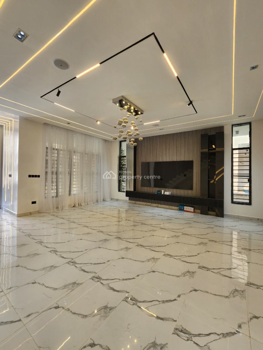 Premium 5 Bedroom Detached Duplex with Bq, & Pool, Chevron Toll Gate, Lekki, Lagos, Detached Duplex for Sale