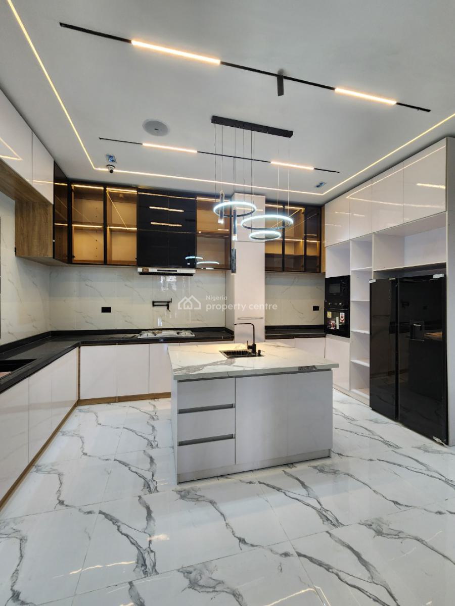 Premium 5 Bedroom Detached Duplex with Bq, & Pool, Chevron Toll Gate, Lekki, Lagos, Detached Duplex for Sale