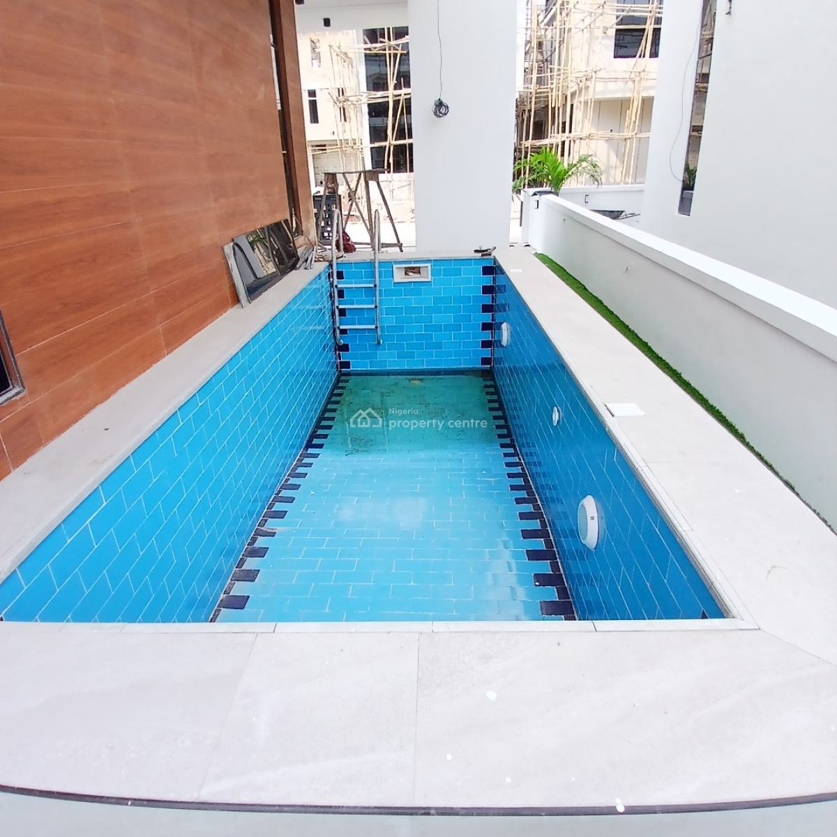 Astonishing 5 Bedroom Detached Duplex with Swimming Pool, & Bq, Chevron Toll Gate, Lekki, Lagos, Detached Duplex for Sale