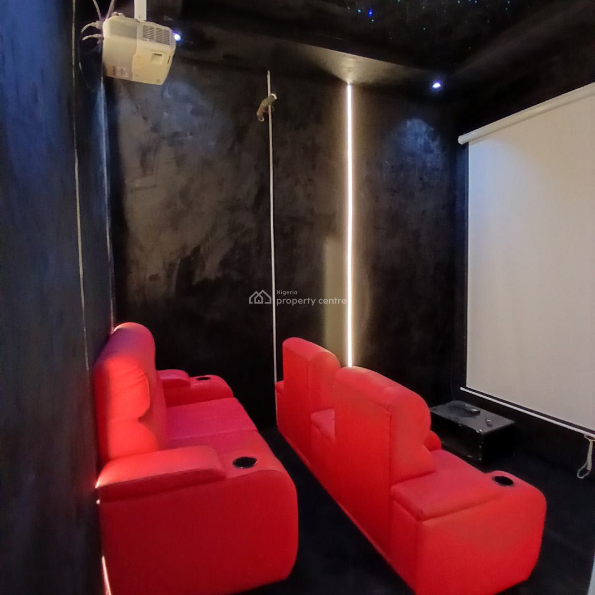 Astonishing 5 Bedroom Detached Duplex with Swimming Pool, & Bq, Chevron Toll Gate, Lekki, Lagos, Detached Duplex for Sale