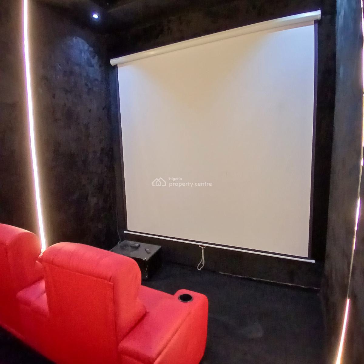 Astonishing 5 Bedroom Detached Duplex with Swimming Pool, & Bq, Chevron Toll Gate, Lekki, Lagos, Detached Duplex for Sale