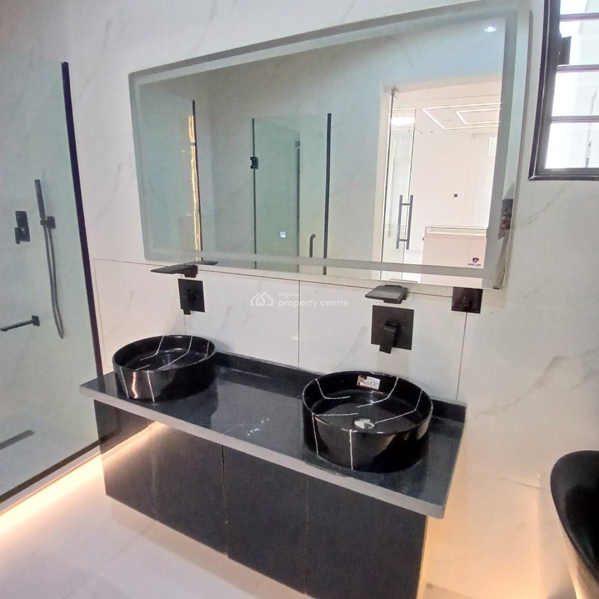 Astonishing 5 Bedroom Detached Duplex with Swimming Pool, & Bq, Chevron Toll Gate, Lekki, Lagos, Detached Duplex for Sale