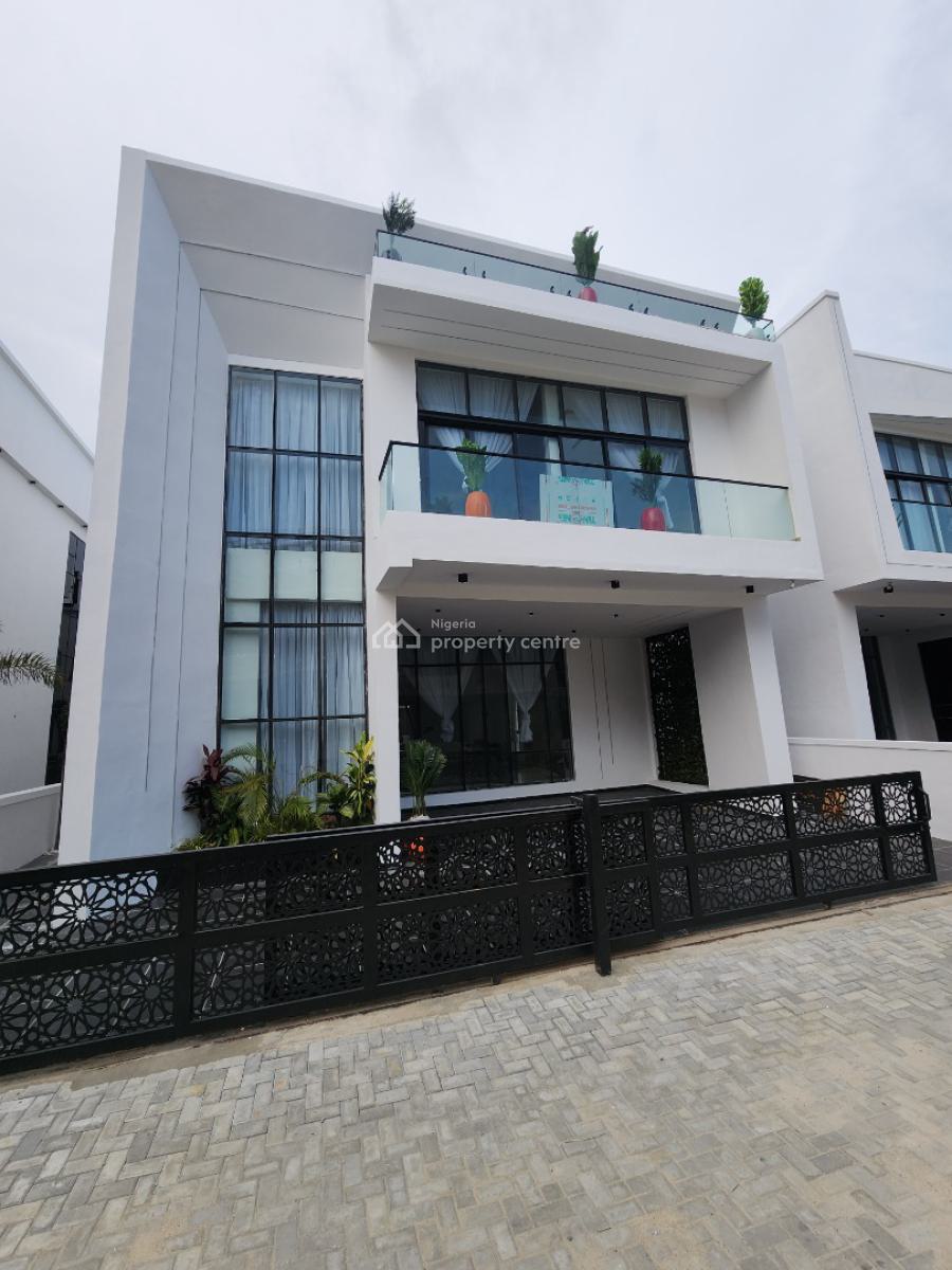 Luxury 5 Bedroom Detached Duplex with Bq, Pool, Chevron Toll Gate, Lekki, Lagos, Detached Duplex for Sale