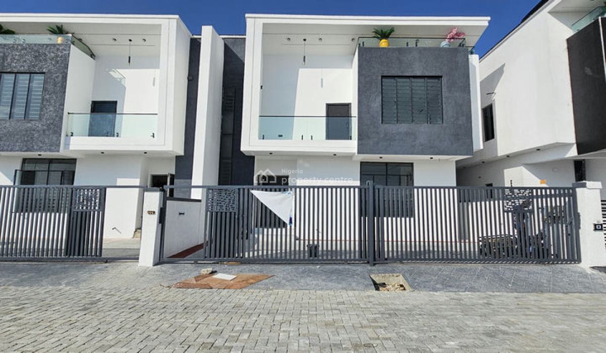 Luxury 4 Bedroom Semi-detached Duplex with a Boys Quarter, Ajah, Lagos, Semi-detached Duplex for Sale