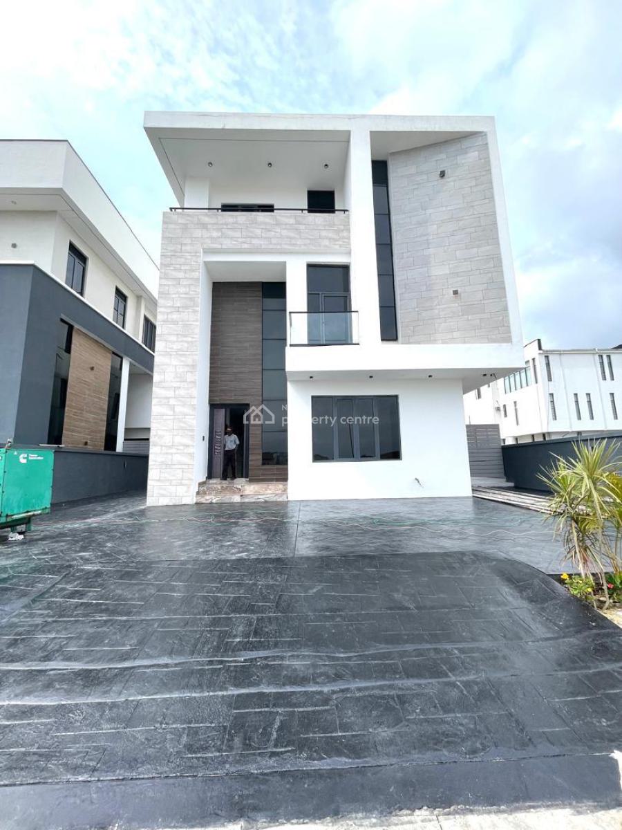 Contemporary 5 Bedroom Fully Detached Duplex with Bq, Ikate Elegushi, Lekki, Lagos, Detached Duplex for Sale