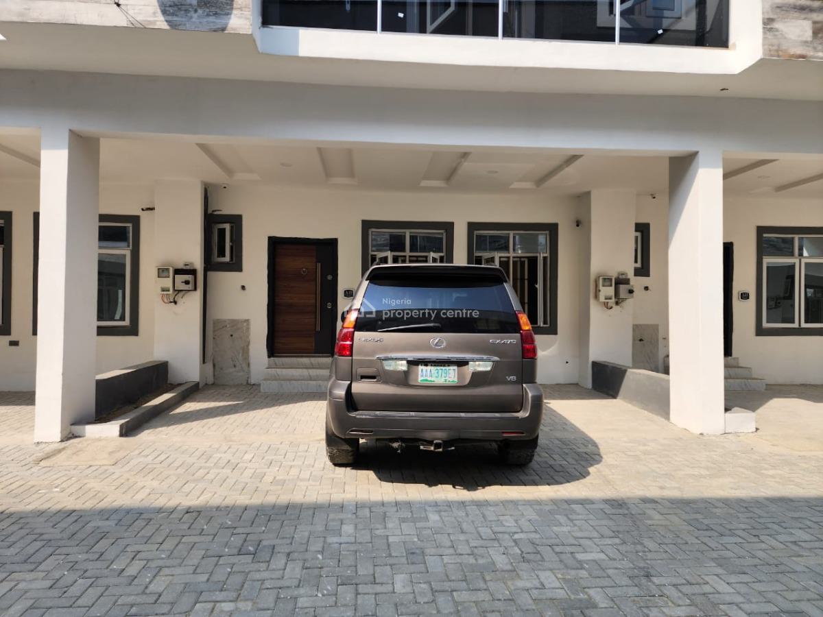 Newly Finished 4 Bedroom Terrace Duplex, Victoria Crest Iv Waterview Experience Estate, Off Ochid Road, Lekki, Lagos, Terraced Duplex for Sale
