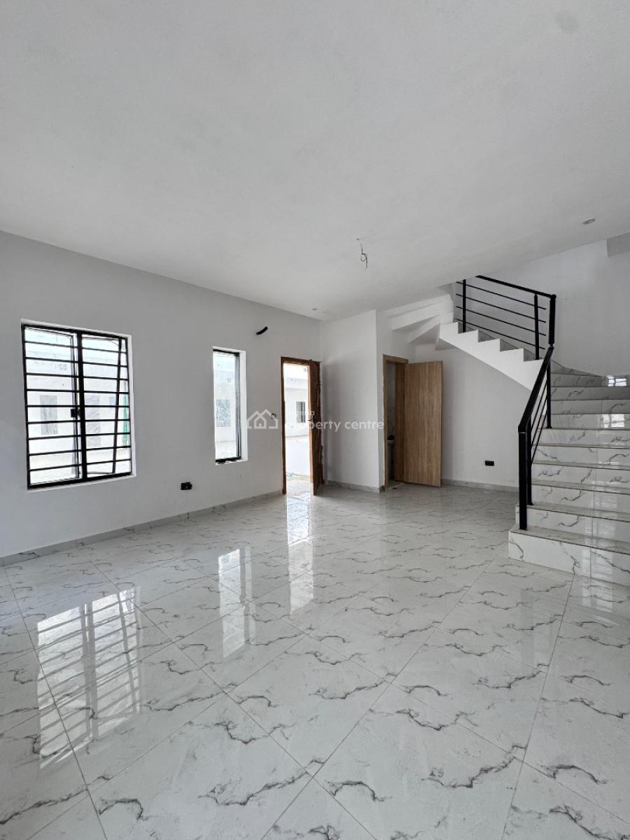Fully Serviced 4  Bedroom Terrace Duplex with Bq in a Secure Location, Orchid Road, Lekki, Lagos, Detached Duplex for Sale