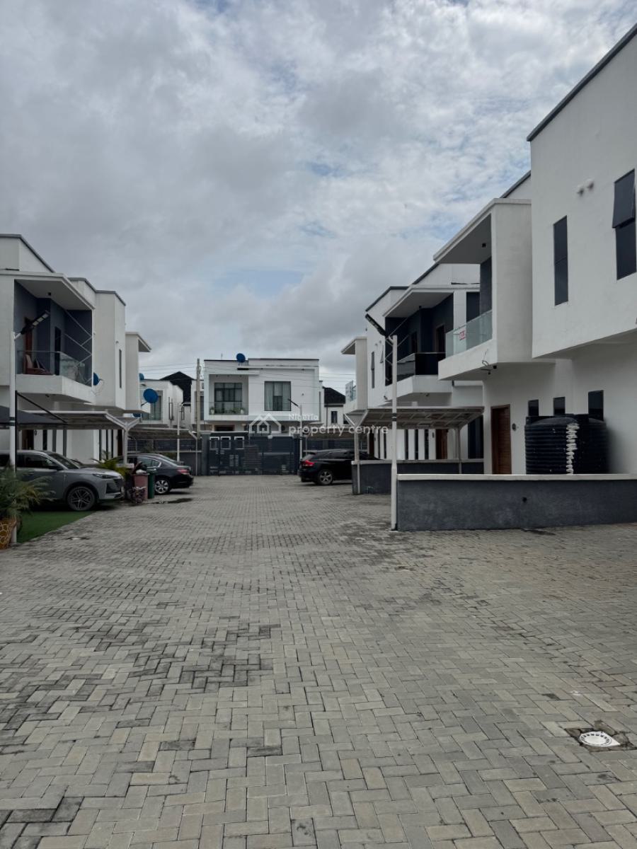 4 Bedroom Smart Duplex with Bq Near The Lake, Bosmak Haven Estate, Harris Drive., Vgc, Lekki, Lagos, Semi-detached Duplex for Sale