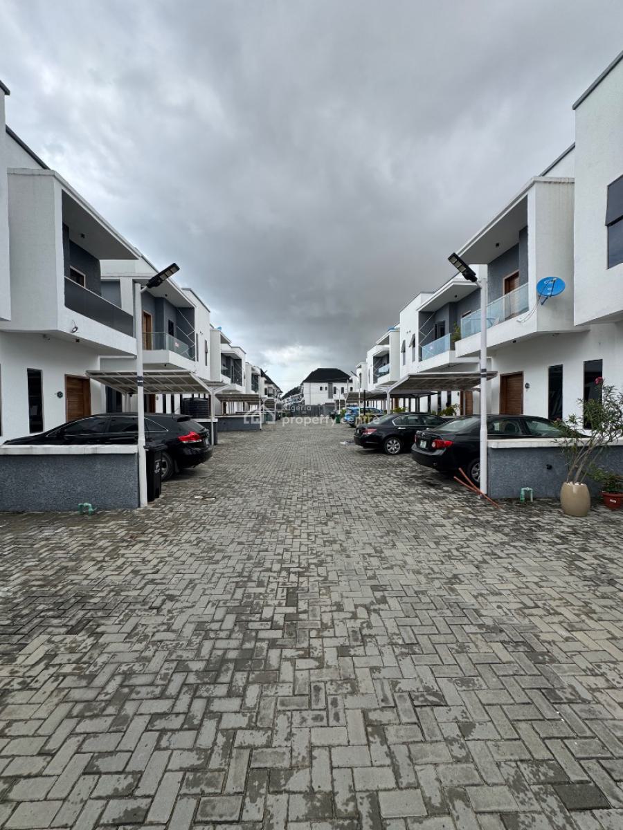4 Bedroom Smart Duplex with Bq Near The Lake, Bosmak Haven Estate, Harris Drive., Vgc, Lekki, Lagos, Semi-detached Duplex for Sale