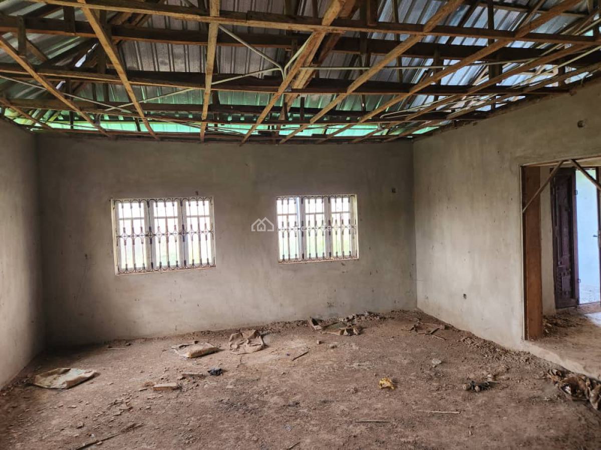 an Executive Uncompleted 3 Bedroom Bungalow, Orisunbare, Wire and Cable, Apata, Ibadan, Oyo, Detached Bungalow for Sale