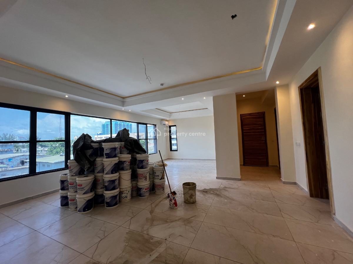 Newly Built 3 Bedroom Serviced Apartment with a Room Bq, Victoria Island (vi), Lagos, Flat / Apartment for Sale
