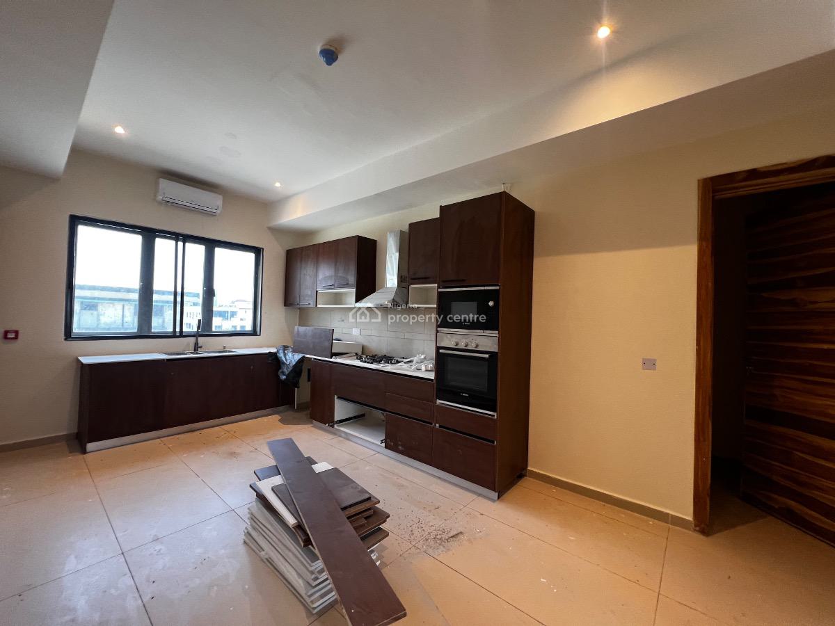 Newly Built 3 Bedroom Serviced Apartment with a Room Bq, Victoria Island (vi), Lagos, Flat / Apartment for Sale