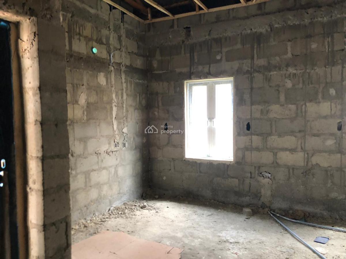 3-bedroom Semi-detached Duplex (carcass), Green Park Estate, Abijo, Lekki, Lagos, Semi-detached Duplex for Sale